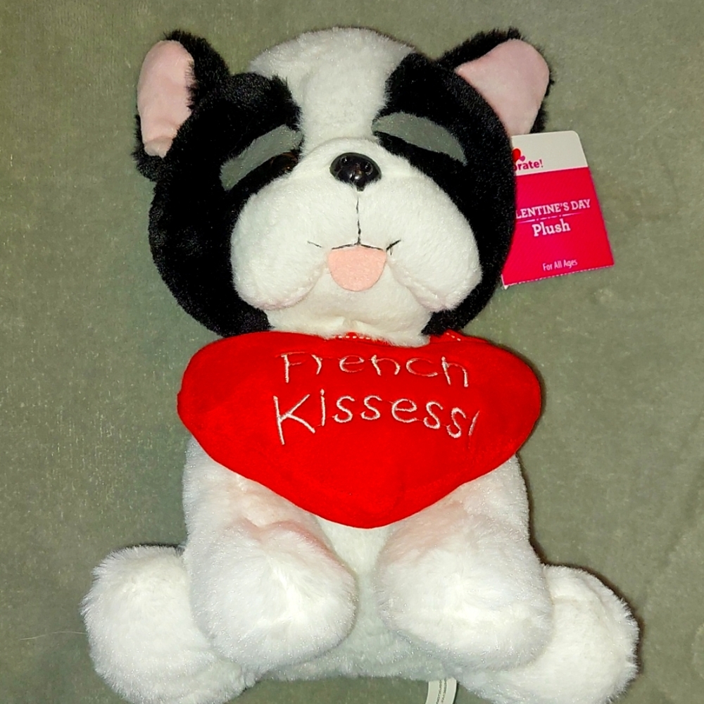 Valentine Plush French Terrier